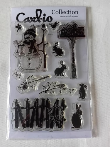 Cardio clear stamp set home - clear,