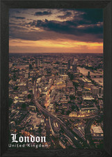 London Cityscape Framed Wall