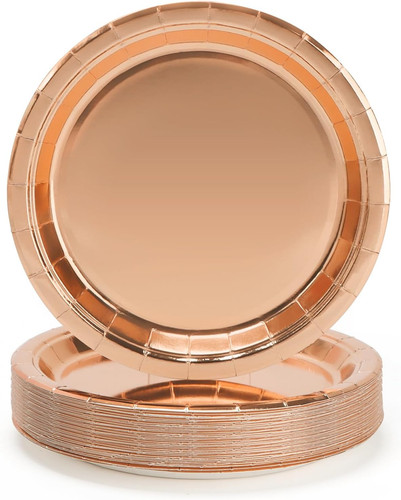 Pcs rose gold paper - 50,