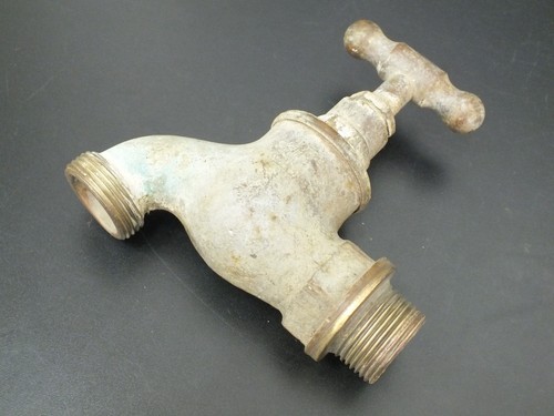 Large vintage brass - water, tap