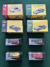 Classic Model Diecast Cars Aston Martin Jaguar E Type BMW 507 Fiat 1500 Atlas