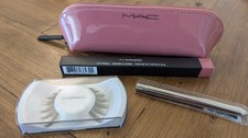Perfect MAC Set For Christmas - MAC Make Up Bag, Lipliner, Lip Brush & Lashes