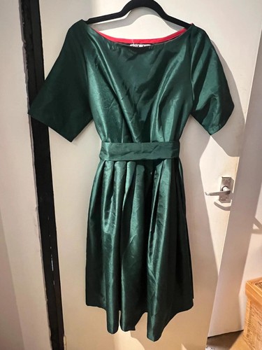 Lofty frocks emerald green - frocks,