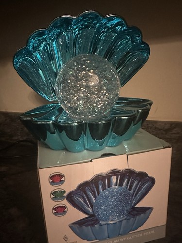Blue metallic glitter - metallic, pearl