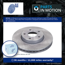 2x Brake Discs Pair Vented fits VOLVO V50 545 Front 03 to 12 278mm Set 274509