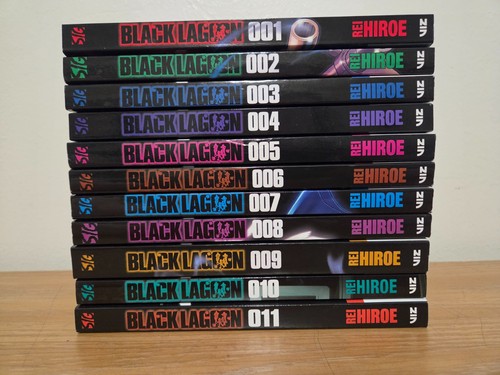 Black lagoon manga - manga, 1-11