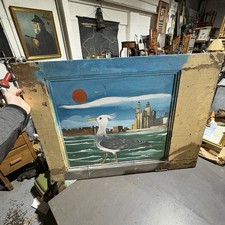 Vintage Reclaimed Salvaged Oil