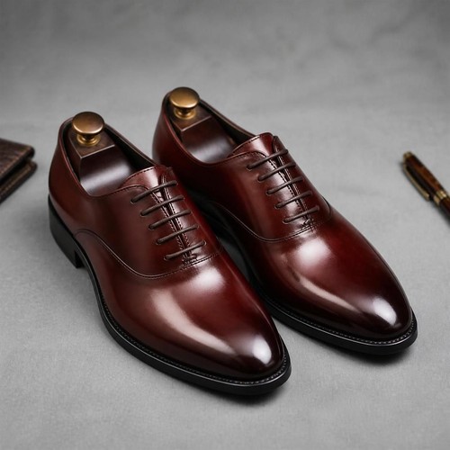 Mens handmade brown - handmade, leather