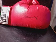 Muhammad Ali Signed Glove.