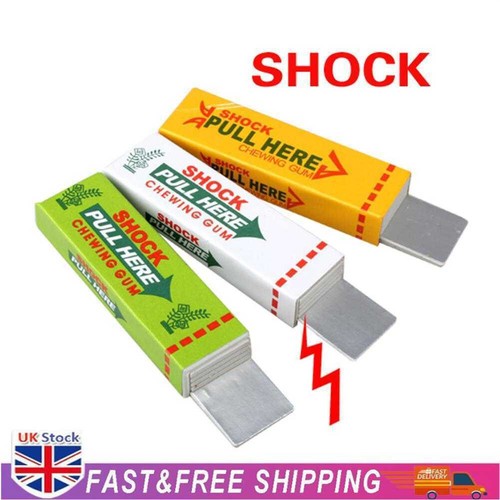 Electric shock chewing - electric, gum