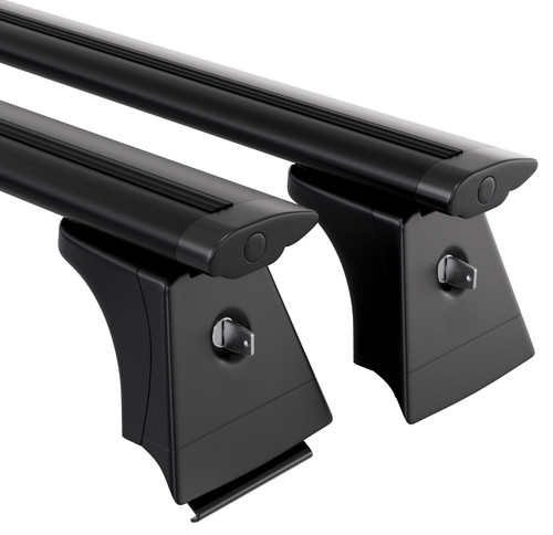 Black roof bars - black,