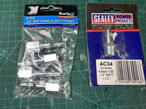 Four air line - , fittings