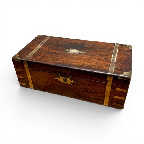 Victorian rosewood writing - rosewood,