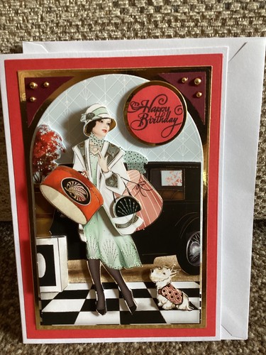 Handmade birthday card - ,, art