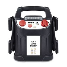 Car Jump Starter Battery Power Pack 4 in 1 LED Light USB Socket 12V For Up to 2L