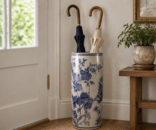 Blue and white - blue,