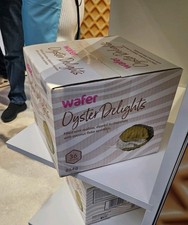Oyster delight ice cream cones - oyster,