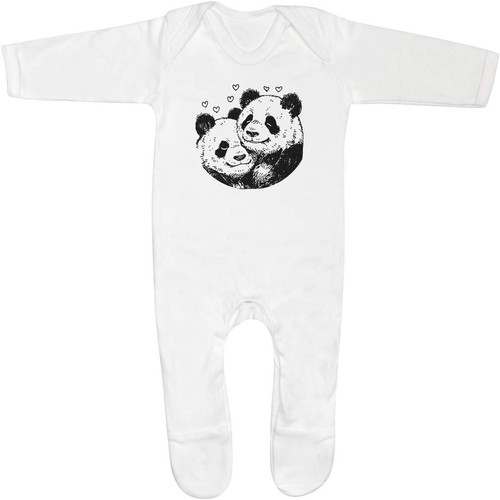 Sweet hugging panda - 'sweet, couple'