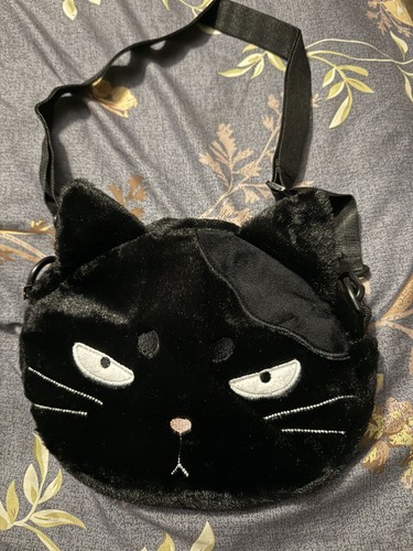 Nwt black cat plush cross - plush,