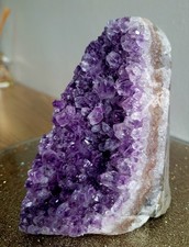 Extra Large Natural Amethyst Druze Geode Quartz Crystal Cluster Reiki 705g P67