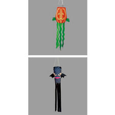 1PC Halloween Windsock Flag Outdoor Wind Direction pumpkin Flag Decor