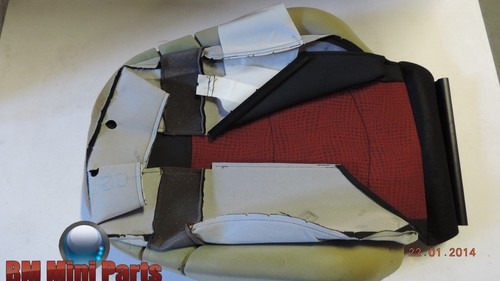 Mini cloth left seat - mini, back