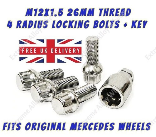 Wheel locking bolts - bolts, fits
