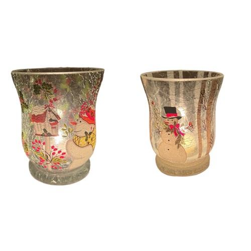 Crackle effect glass - crackle, tea