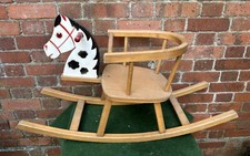 True Vintage Herlag Rocking Horse Chair *For Restoration** See Photos & Desc