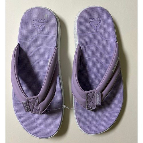 Reebok purple flip flops - flip, size
