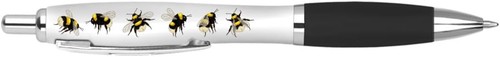 Design bee black - black, pen