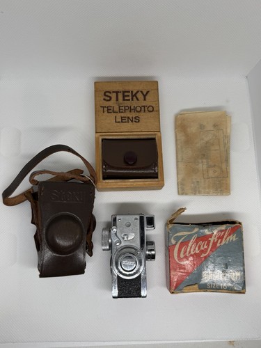Vintage steky miniature camera - steky,