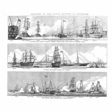 Scenes at The Naval Review at