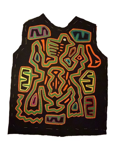 Vintage handmade mola panama - vintage,