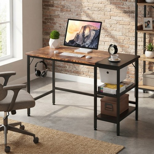 Sturdy vintage study desk - sturdy,