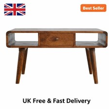 Curved Chestnut Coffee Table