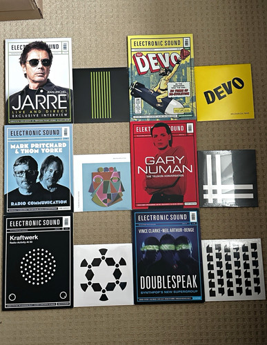 Electronic sound magazine - sound, 7”