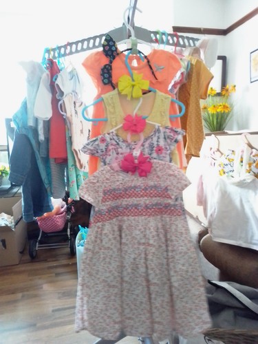 Four colourful day - day, dresses
