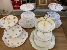 Vintage 3 Tier Cake Stands X 4