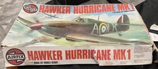 ZC44:  AIRFIX 1/24-A14002 - HAWKER HURRICANE MK.1 PLANE KIT-COMPLETE/UNUSED 1975