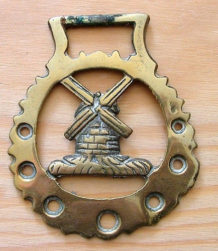 Horse brass windmill farming - horse,