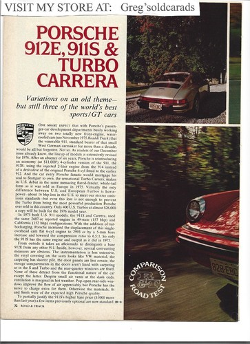 1976 porsche 911 912 - 1976, &