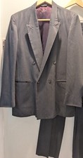 Vtg 80s SERGIO VALENTE  Suit
