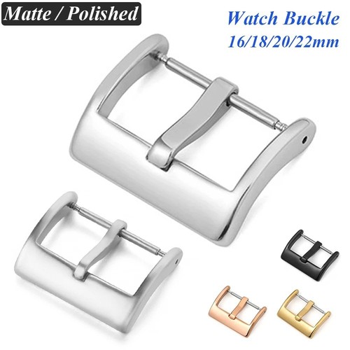 Stainless steel watch buckle - steel,