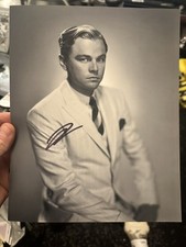 Leonardo DiCaprio Signed 10x8