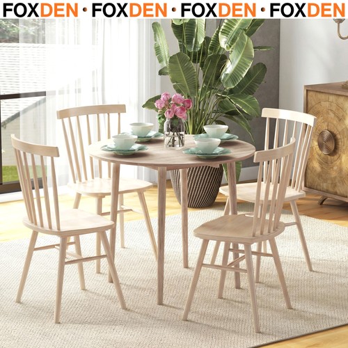 Dining table round drop leaf - table,