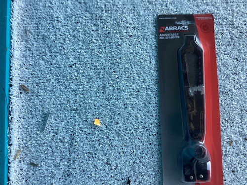 Abracs adjustable pin - , spanner