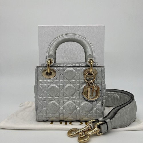 Lady dior mini metallic - mini,