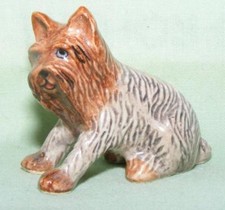 Klima Miniature Porcelain Animal Figure Yorkshire Terrier Sitting K175