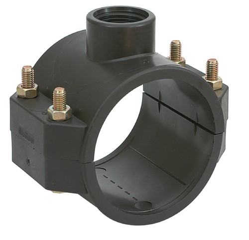 Saddle clamp to suit blue - suit,